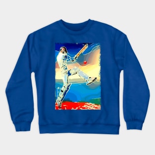 World Cup cricket batsman Crewneck Sweatshirt